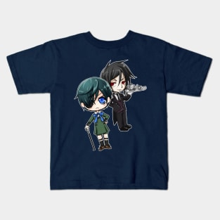 Kuroshitsuji - Ciel & Sebastian Kids T-Shirt